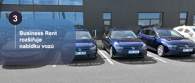 Business Rent rozšiřuje nabídku vozů